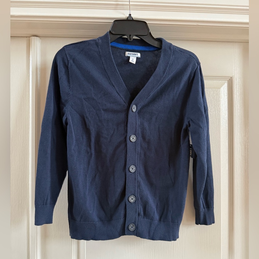 Old Navy Sweater Cardigan Boys Size 8 Medium